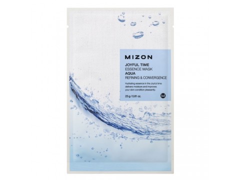 Mizon veido kaukė Joyful Time Essence Mask Aqua efektyviai drėkinanti 23g Mizon veido kaukė Joyful Time Essence Mask Aqua efektyviai drėkinanti 23g